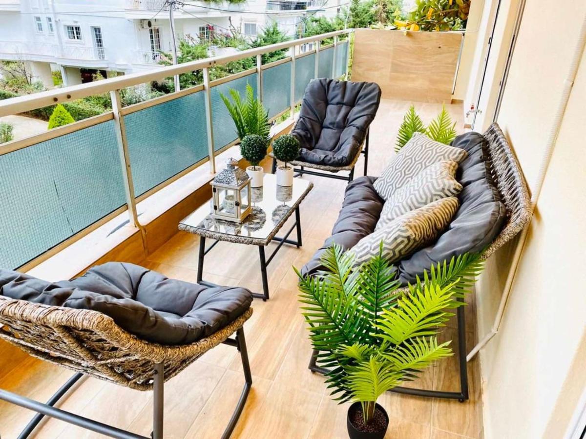 Elegant Apartment In Glyfada Ateny Zewnętrze zdjęcie